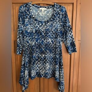 WOMENS CHAUS NEW YORK DRESS TOP, SMALL